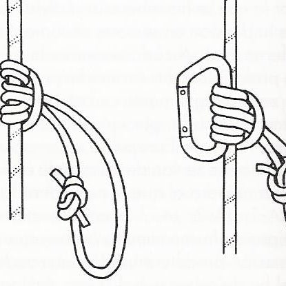 Uso del nudo Prusik - Ameyalli