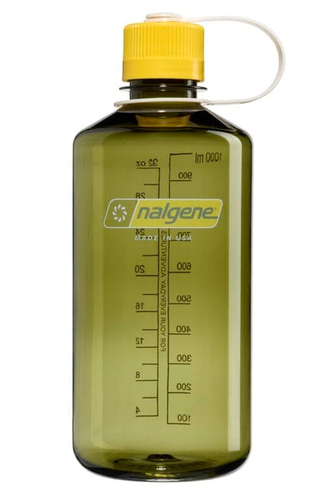 Nalgene Boca Angosta 1 lt –  Verde Olivo Con Freesia