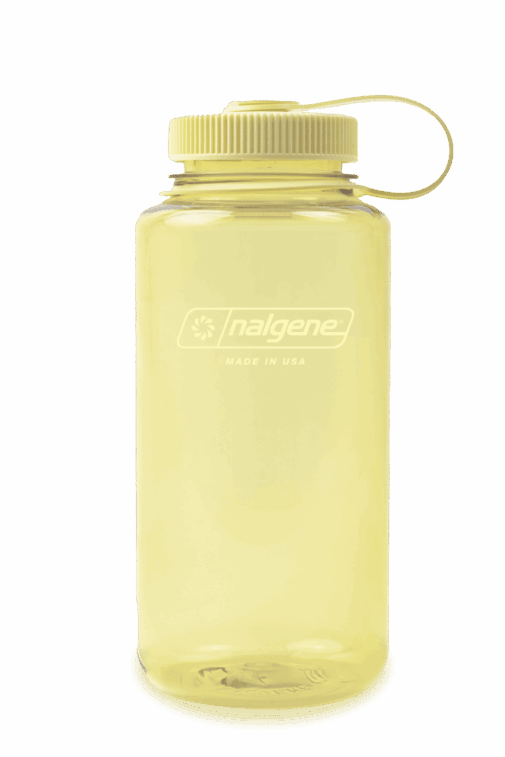 Nalgene Boca Ancha 1 lt– Amarillo Mantequilla
