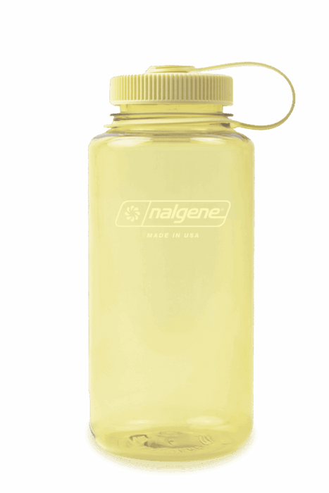 Nalgene Boca Ancha 1 lt– Amarillo Mantequilla