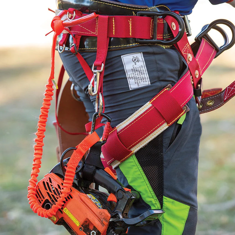 Bungee porta motosierra con Mosquetón