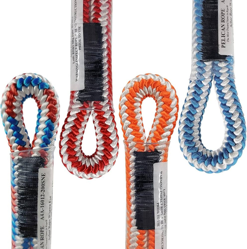 Arborist Rope 1/2" Cuerda de Trepa con Terminal Cosida (55 metros)