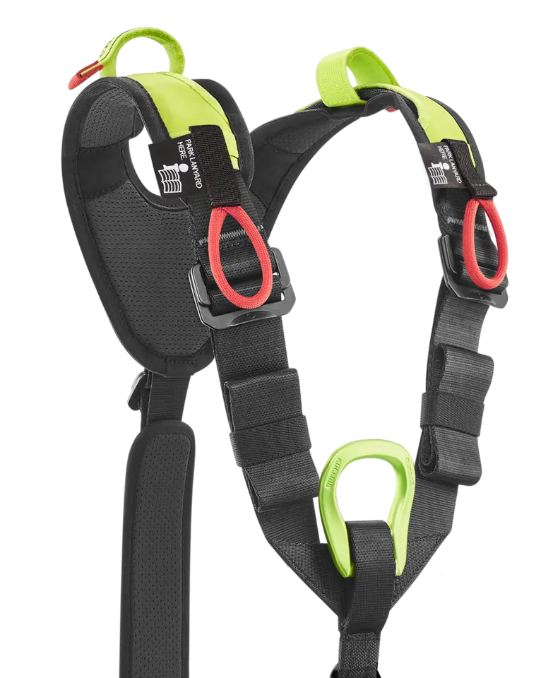 Vector Y Arnes cuerpo completo con bloqueador ventral