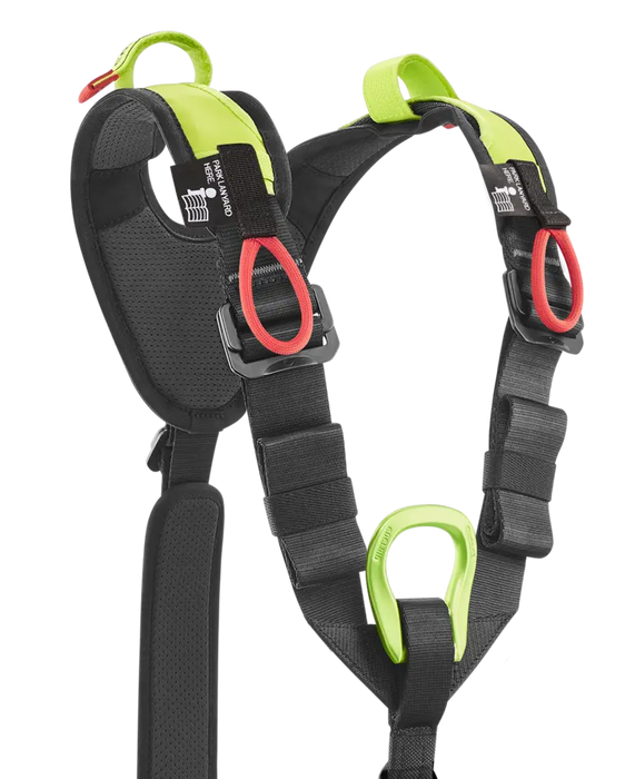 Vector Y Arnes cuerpo completo con bloqueador ventral