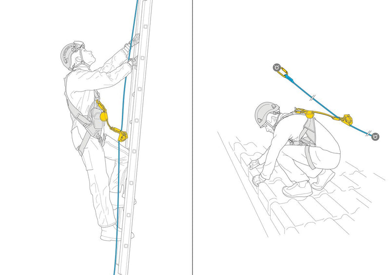 ￼￼ASAP Anticaídas deslizante para cuerda compacto- PETZL