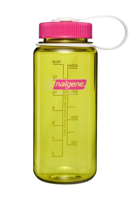Nalgene Thrill & Motion 1 lt Boca Ancha – Verde y Fucsia