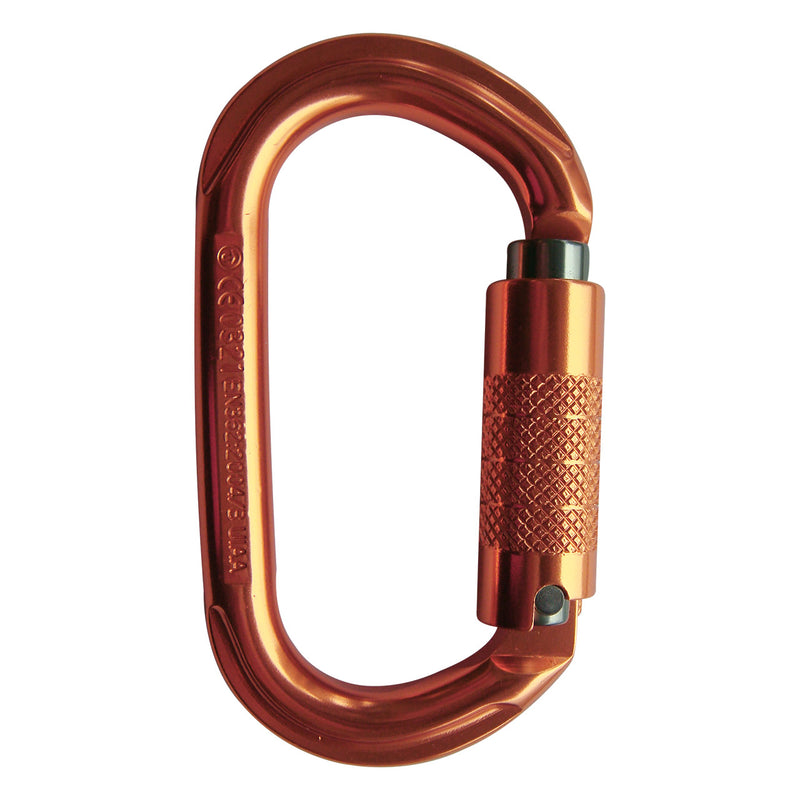 Mosquetón oval triple lock 22 kN USR