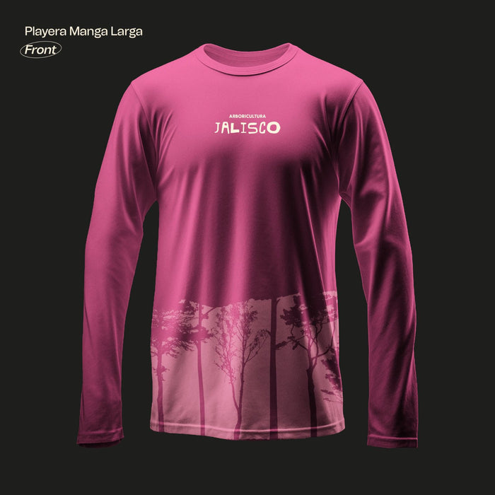Playera Arboricultura Rosa