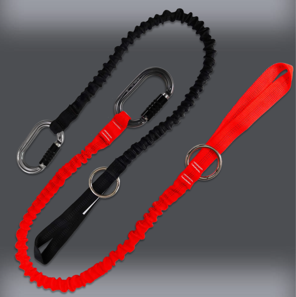 Bungee porta motosierra con Mosquetón