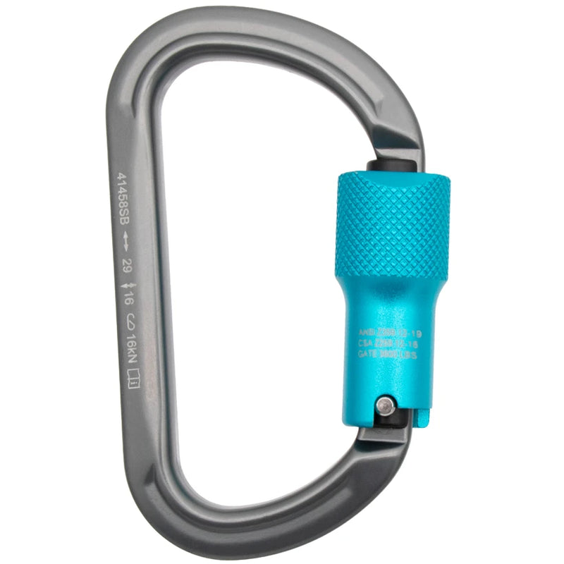 Mosqueton Notch Asimetrico Aluminio Triple Lock
