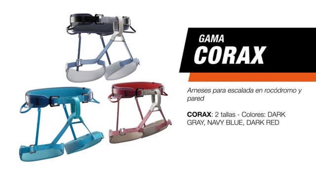 CORAX Petzl -Arnés Unisex para escalada regulable para rocódromo y pared