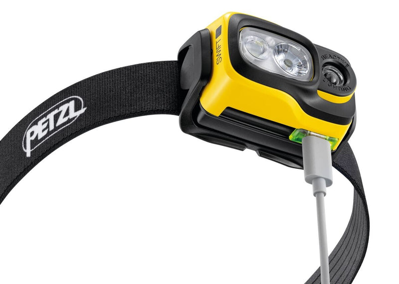 Petzl Swift RL – Linterna Frontal 1100 Lm Reactive Lighting
