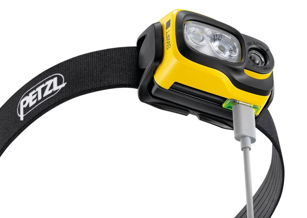 Petzl Swift RL – Linterna Frontal 1100 Lm Reactive Lighting