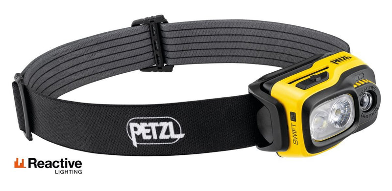 Petzl Swift RL – Linterna Frontal 1100 Lm Reactive Lighting