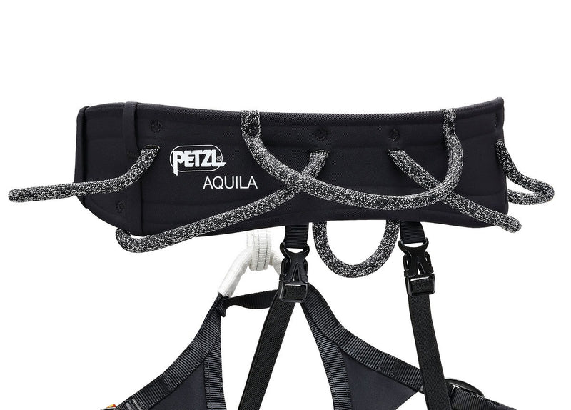 AQUILA Petzl- Arnés para escalada regulable para alto rendimiento en pared