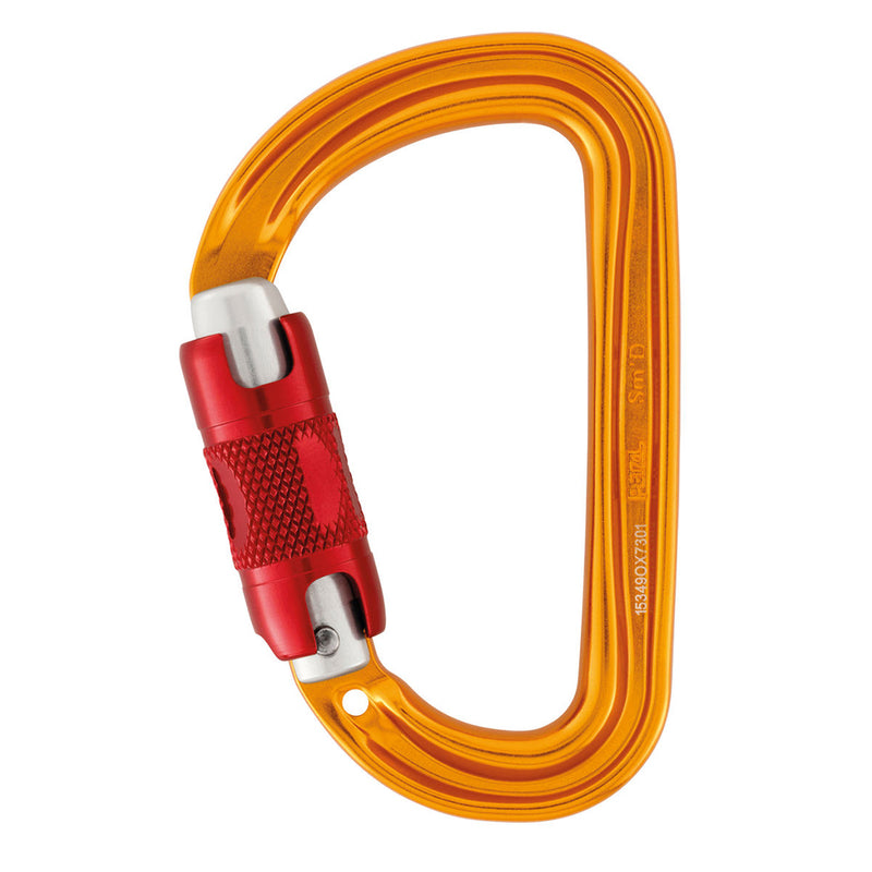 SM'D Twist-Lock Mosquetón de aluminio forma D