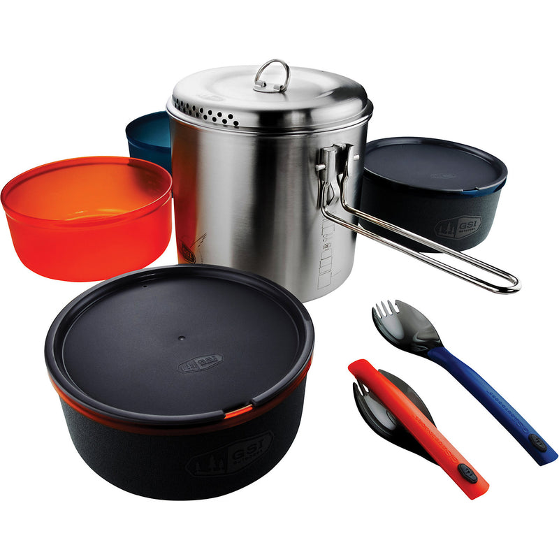 Set de cocina con olla, Glacier Stainless Dualist