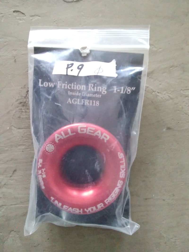 Low friction ring