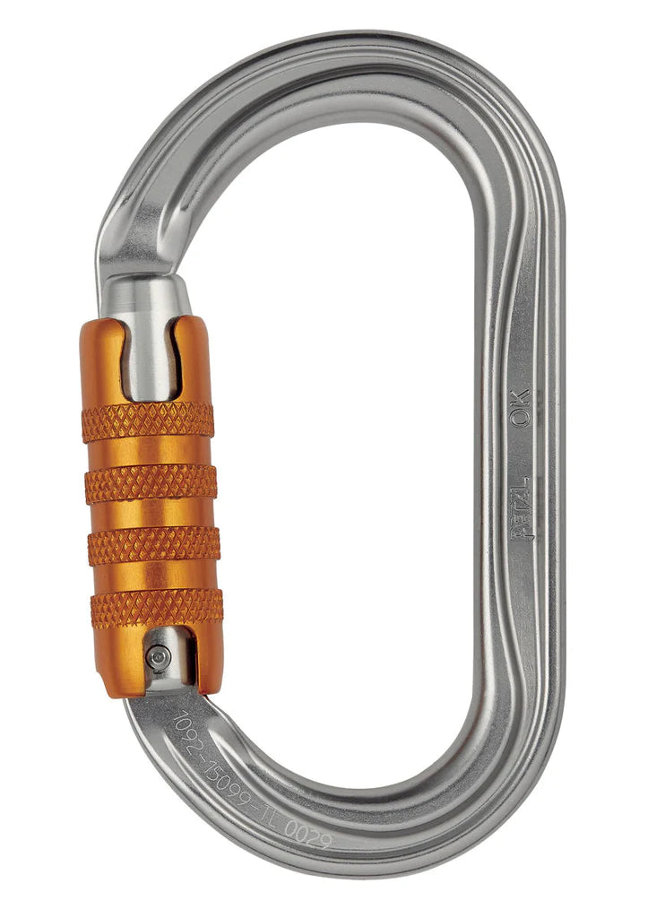 Ok Triac-lock Mosquetón de Aluminio Oval 25 kN