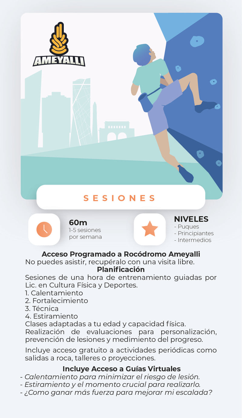 Clases de escalada