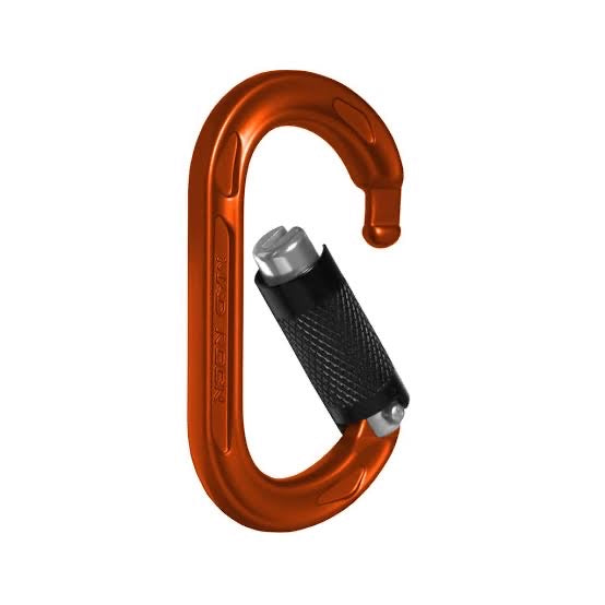 Oval Tech Twist Mosquetón Oval de Aluminio 24 kN