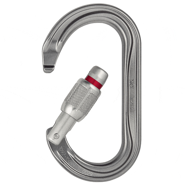 Mosquetón ok screw lock 25 kN